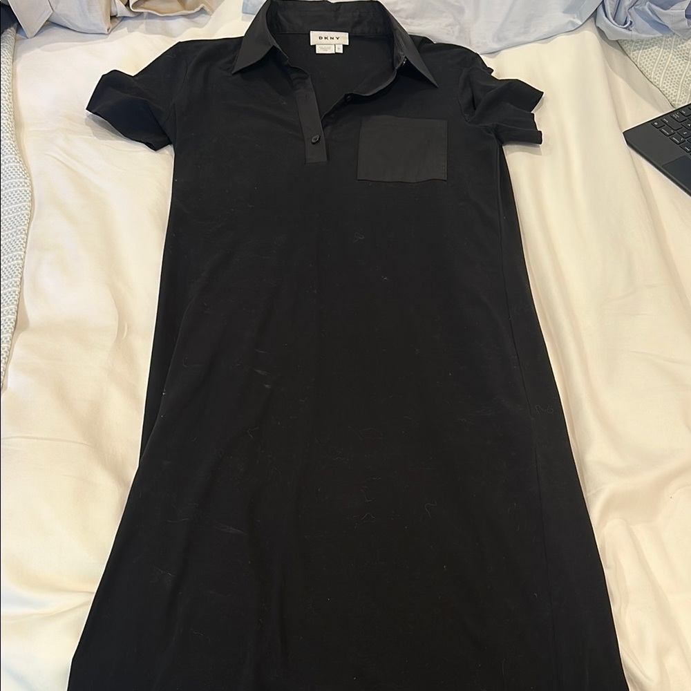 Black Collared Dress